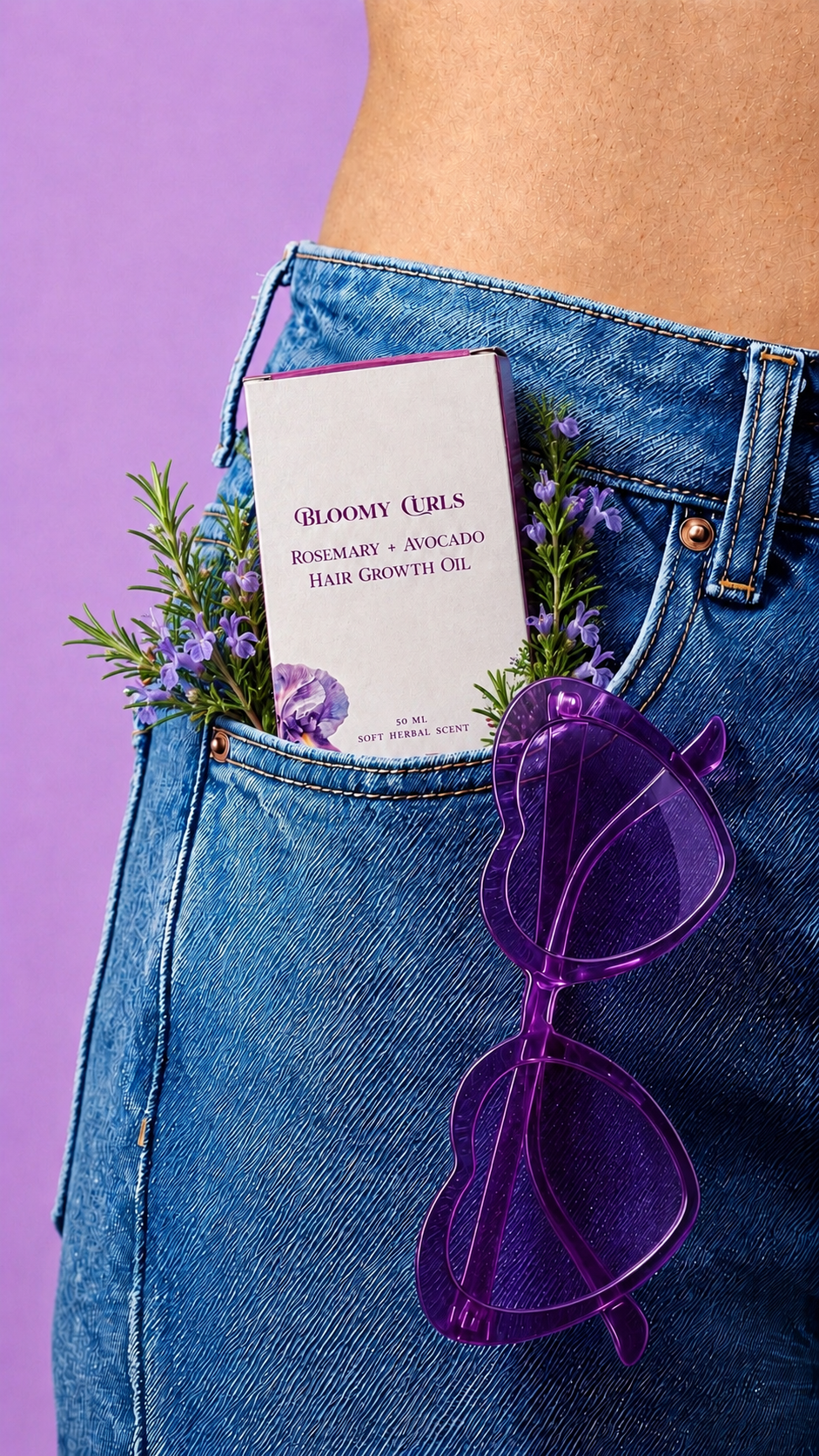 Rosemary and Avocado Hair Growth Oil